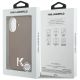 8. Karl Lagerfeld Karl Head Logo MagSafe Case for iPhone 17 - Brown