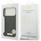 8. Guess 4G Logo Plate MagSafe Case for iPhone 17 Pro Max - Black