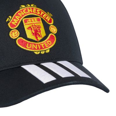 3. adidas Manchester United Kids' Baseball Cap Black KT0654
