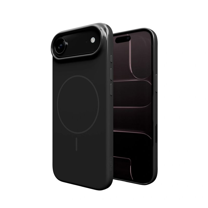 6. Puro Pulse Protective Case for iPhone 17 Air Polycarbonate - Black