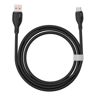 5. Baseus Pudding Series 100W USB-A - USB-C Cable 2m - Black