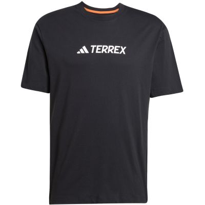 8. Men's adidas Terrex Classic Logo T-shirt black JF9143