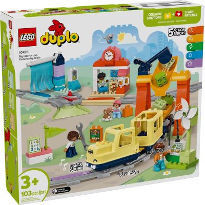 LEGO DUPLO 10428 Large Interactive City Train