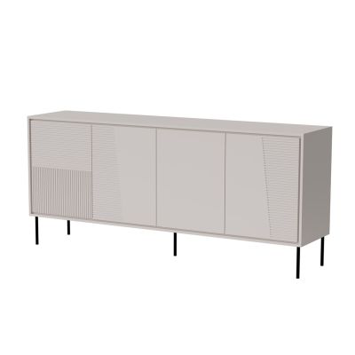 Chest of drawers 4D ABI 200x45x88 cashmere matt