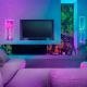 6. Twinkly Candies – 100 RGB LED Pearl Lights, Green Cable, USB-C