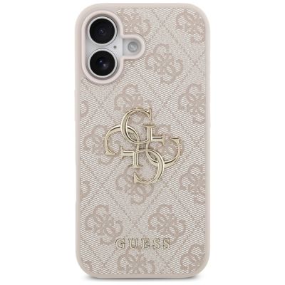 3. Guess 4G Big Logo Case for iPhone 17 - Pink