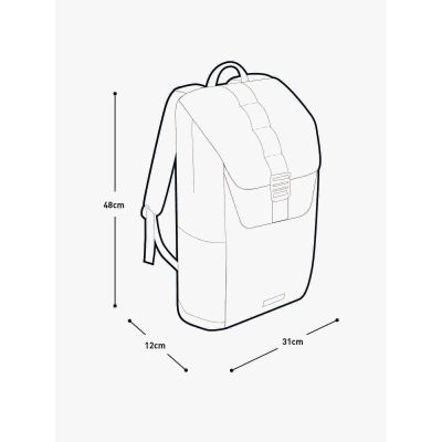 7. EVOC Duffle Backpack 16 carbon gray - black