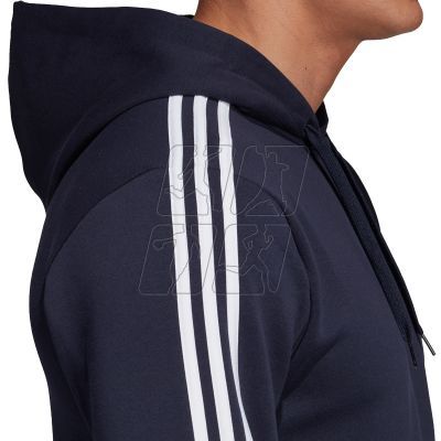 4. Adidas Essentials 3 Stripes FZ Fleece M DU0475 sweatshirt