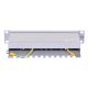4. Patch panel Lanberg PPF6-9012-S (1U; 10"; cat. 6; FTP; 12xRJ-45)