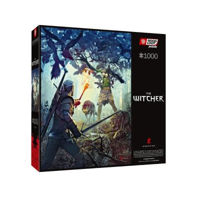 3. Good Loot Gaming: The Witcher - Leshen puzzle, 1000 pieces