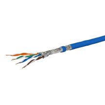 METZ CONNECT for laying Cat 7A S/FTP, MC GC1300 pro22, LSZH, blue 100m Ring