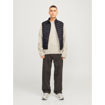 7. Jack&Jones men's vest JJESPRINT BODYWARMER COLLAR NOOS 12258457 BLACK/SOLID