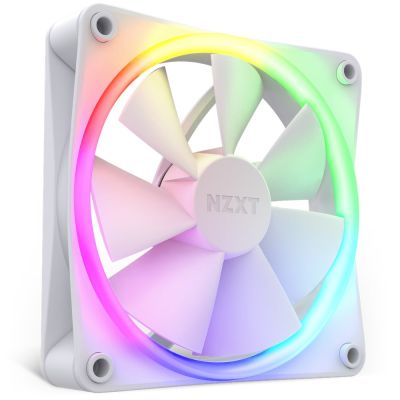 NZXT F120 RGB Triple Pack Computer Case Fan 12cm White 3 pcs.