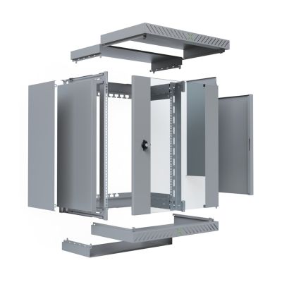 3. EFB Elektronik WGX-1506GR.G1 Rack 15U Wall-mounted Cabinet Gray