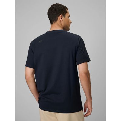 2. Men's regular plain T-shirt 4F 4FRSS26TTSHM4087-31S