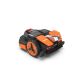 5. WORX Landroid Vision L1300 Robot Lawn Mower Battery Black, Orange, Red, Silver