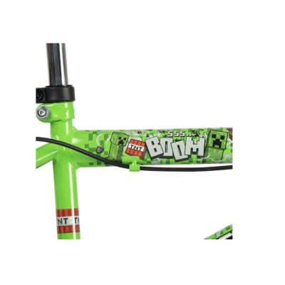 11. Huffy Minecraft Bike 16" Green 21404W