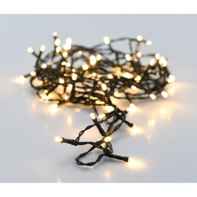 10. CHRISTMAS TREE LIGHTS LIGHT CHAIN 240 LED WARM WHITE