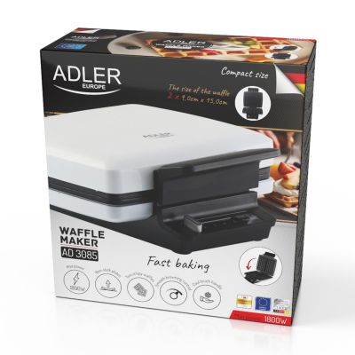 6. ADLER AD 3085 waffle maker