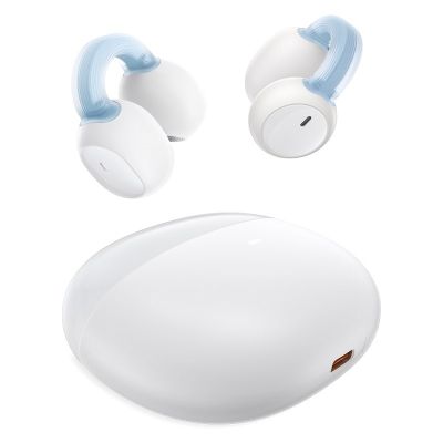 5. Baseus AirGo 1 Ring Open-Ear TWS Earphones (White)
