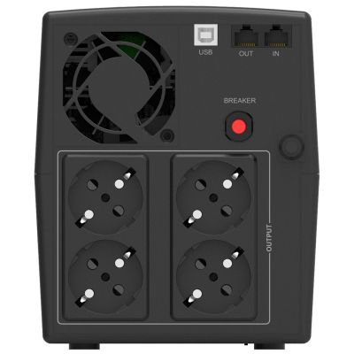 3. PowerWalker VI 2200 STL UPS line-interactive technology 2.2 kVA 1320 W 4 x mains sockets