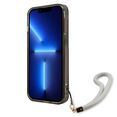5. Guess GUHCP13LHTSGSK iPhone 13 Pro / 13 6.1" black/black hardcase Translucent Stap