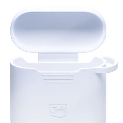 11. 3mk Silicon AirPods Case for AirPods 2 - white