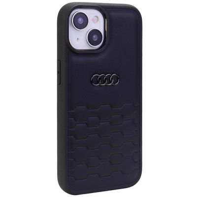 2. Audi GT Synthetic Leather case for iPhone 15 Plus - black