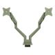 4. Arozzi AZ-ALZARE-NEO-DUO-FST Monitor Holder/Stand 81.3 cm (32") Desk Green