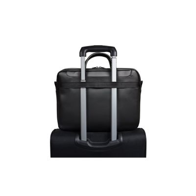 5. Port Designs Zurich Toploading 38.1 cm (15") Briefcase Black