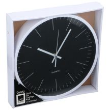 WALL CLOCK 29.5X4.6CM ARTICASA WHITE