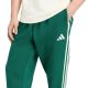 4. Men's adidas Essentials 3-Stripes Fleece Tapered Cuffed Pants Green KY4129