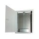 Housing/cabinet, multimedia 500x350x90, flush-mounted, perforated door, 1 x electric socket, 14 x Keystone sockets ALANTEC