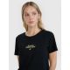 4. Women's regular printed T-shirt 4F 4FRSS25TTSHF2786-20S