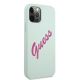 4. Guess GUHCP12LLSVSBF iPhone 12 Pro Max 6.7" blue fuchsia/blue fuschia hardcase Silicone Vintage