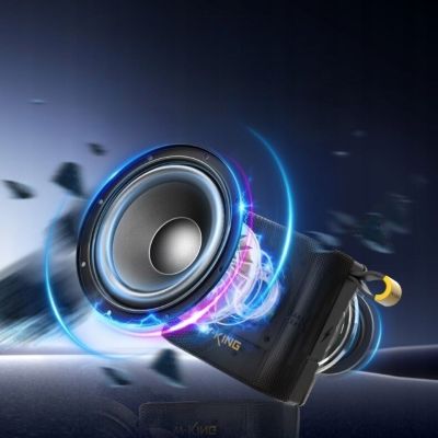 2. W-KING D2 Wireless Bluetooth Speaker Blue