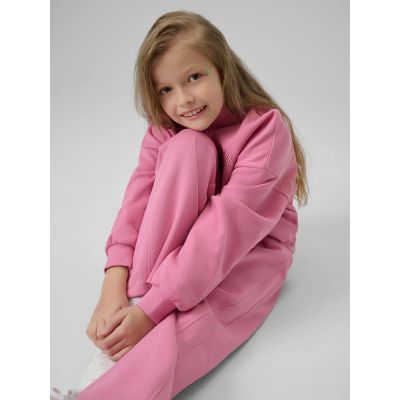 5. Girls' straight leg sweatpants 4F 4FJRSS26TTROF1727-54S
