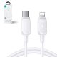 2. Joyroom Multi-Color Series A14 USB-C / Lightning 30W cable 1.2 m - white