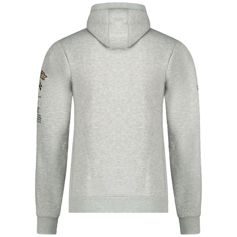 4. Geographical Norway Gymclass EO DB 100 M sweatshirt WU6620H/GNO-Blended Gray