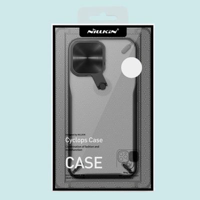 5. Nillkin Cyclops Case durable case with camera cover and foldable stand iPhone 13 Pro black