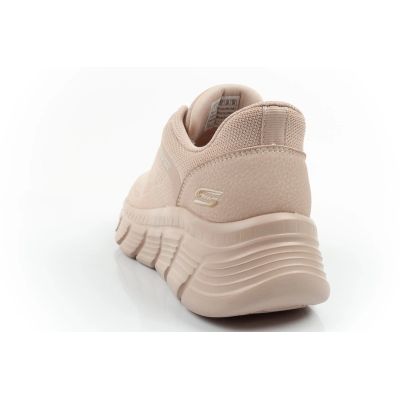 5. Skechers women's sports shoes Bobs B Flex SLIP-INS beige comfortable