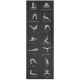 4. FOLDABLE YOGA MAT 1700x600x5MM BLACK ENERO FIT