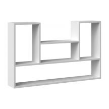 BILBAO 4P hanging shelf 100x16xH60 white