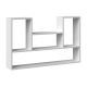 BILBAO 4P hanging shelf 100x16xH60 white