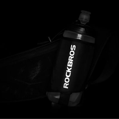 6. Rockbros D45 Bike Bottle Hip Bag - Black