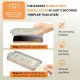 6. Tech-Protect Quick Set+ Tempered Glass for Samsung Galaxy S25+ - Transparent