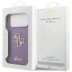 8. Guess Fixed Glitter Big 4G case for iPhone 17 Pro Max - purple