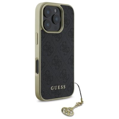 4. Guess 4G Charms Collection case for iPhone 16 Pro Max - black
