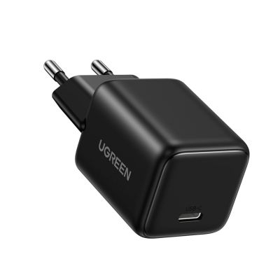 3. Ugreen Nexode N Series X513 30W GaN Wall Charger 1x USB-C + 1m USB-C Cable - Black