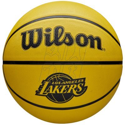 Wilson NBA Team Tribute Solid Los Angeles Lakers Ball WZ4025414XB Basketball Ball